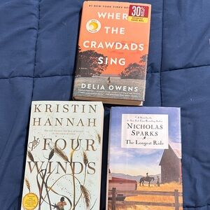 Where the Crawdads Sing, The Four Winds, The Longest Ride